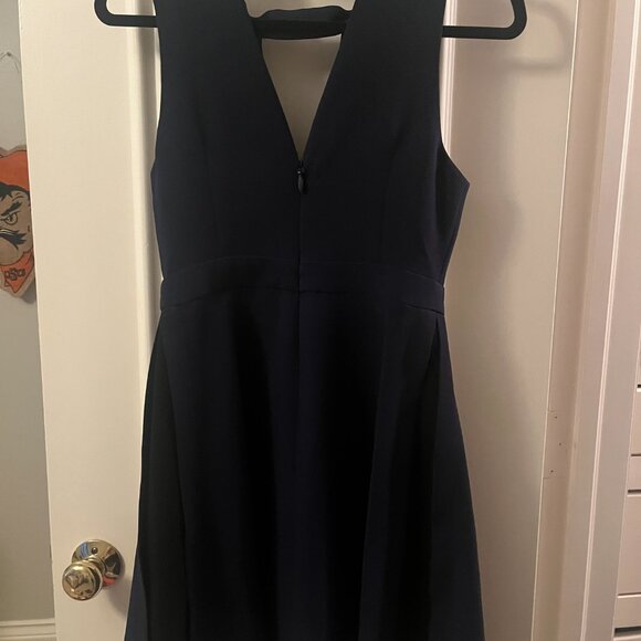 BCBGeneration Navy & Black Dress Size 2 - Picture 3 of 3